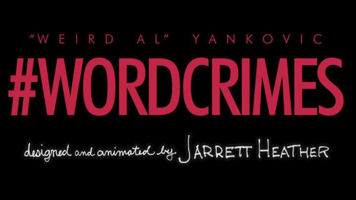 weird al yankovic word crimes title card thumb