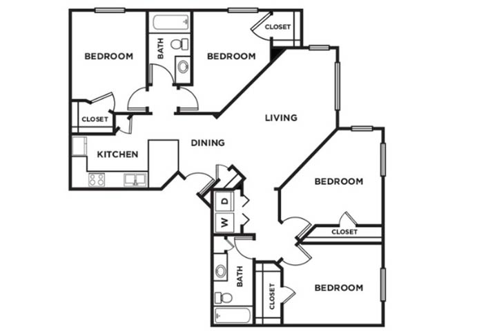 BC 4 bedroom