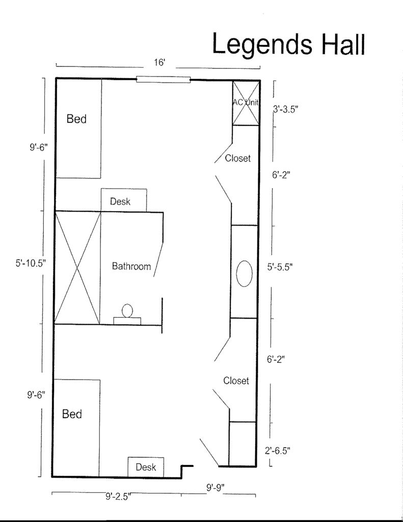 legends floorplan 2