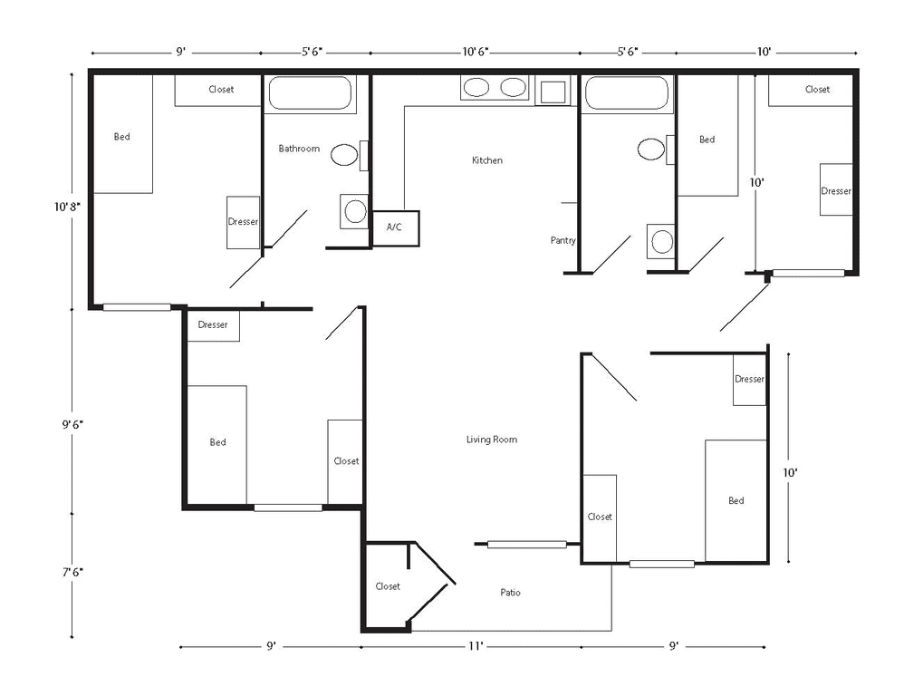 village floorplan