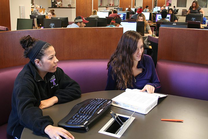 girls at collaboration table