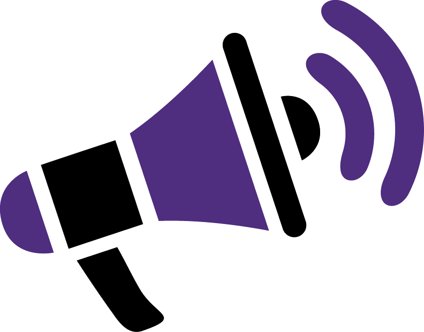 Webpage Icon Sample Megaphone