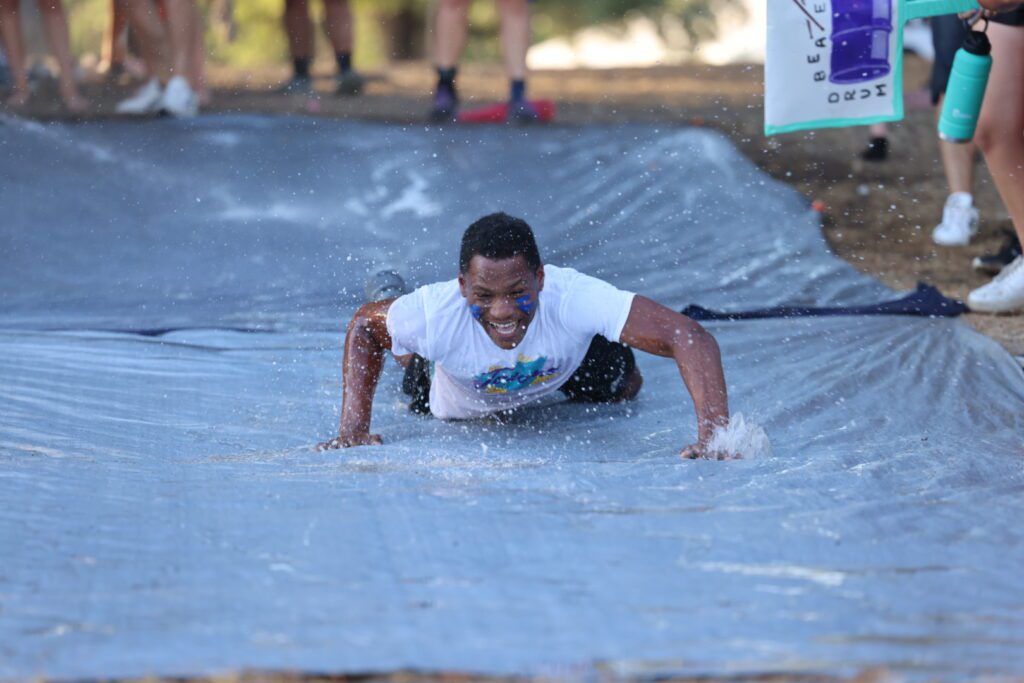 duck camp slip and slide