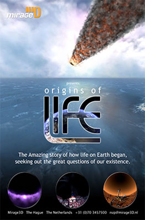 the poster for "Origins of Life"