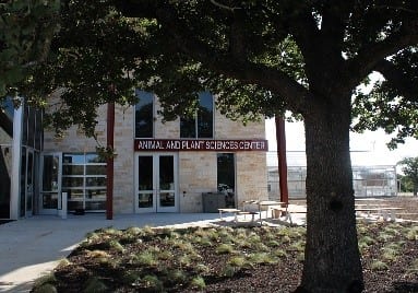 Outside of Tarleton Agriculture Center