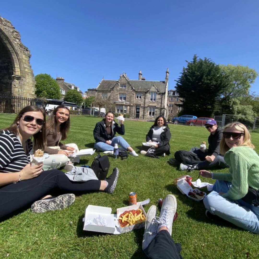 Event Management having a picnic in Scotland (2023)